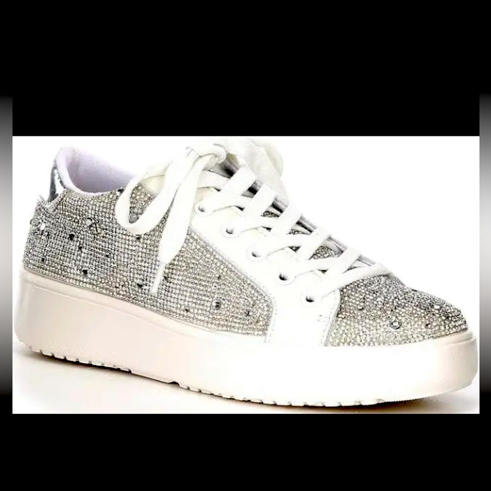 Steve Madden Crystal Rhinestone bling sneakers